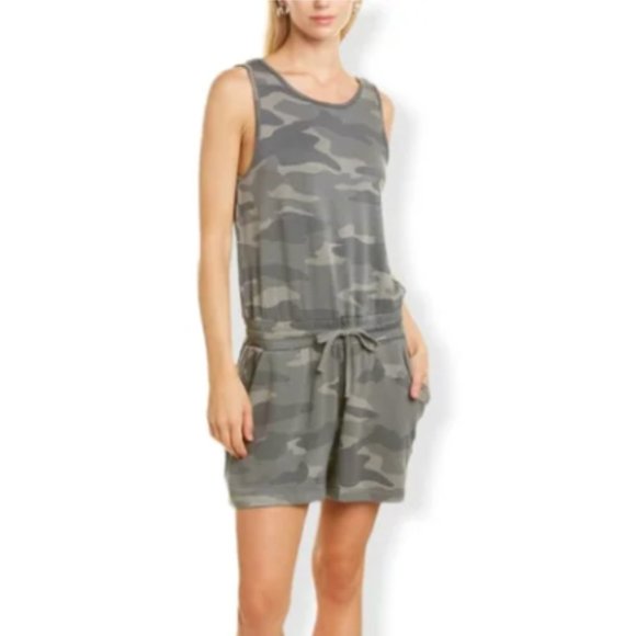 Splendid Camo Romper - Picture 1 of 2